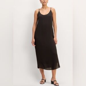 Everlane Black Midi Dress